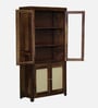 Albans Sheesham Wood Book Case in Provincial Teak Finish
