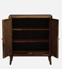 Albans Sheesham Wood Cabinet in Provincial Teak Finish