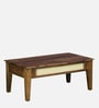 Albans Sheesham Wood Coffee Table In Provincial Teak Finish