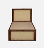 Albans Sheesham Wood Single Bed In Provincial Teak Finish With Box Storage