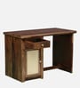 Albans Sheesham Wood Writing Table In Provincial Teak Finish