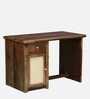 Albans Sheesham Wood Writing Table In Provincial Teak Finish