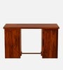 Albany Writing Table In Honey Finish