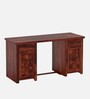 Albany Writing Table In Honey Finish