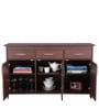 Albert Sideboard in Cherry Brown Finish