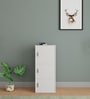 Albert 3 tier File Cabinet White Finish