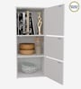 Albert 3 tier File Cabinet White Finish