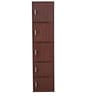 Albert File Cabinet in Cherry Brown & Walnut Finish