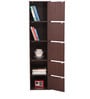 Albert File Cabinet in Cherry Brown & Walnut Finish