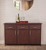 Albert Sideboard in Cherry Brown Finish
