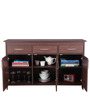 Albert Sideboard in Cherry Brown Finish