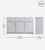Albert Sideboard White Finish