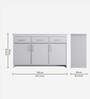 Albert Sideboard White Finish