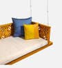 Albert Solid Wood Swing In Yellow Finish