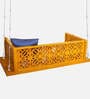 Albert Solid Wood Swing In Yellow Finish