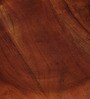 Alberto Solid Wood Bar Stool In Premium Acacia Finish