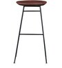Alberto Solid Wood Bar Stool In Premium Acacia Finish