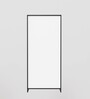Albite 2 Door Wardrobe In Black & White Finish