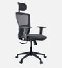 Albus Breathable Mesh Office Chair In Black Colour