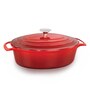 2.8 Ltr Iron Induction Compatible Oval Cooking Pot