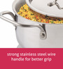 2.5 Ltr Stainless Steel Non-Stick Cooking Pot with Lid