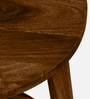 Alder Solid Wood End Table In Scratch Resistant Provincial Teak Finish