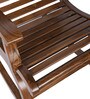 Aldin Solid Wood Rocking Chair in Teak Finish