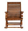 Aldin Solid Wood Rocking Chair in Teak Finish