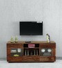 Aldora Sheesham Wood TV Cabinet in Sheesham Stone Finish