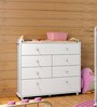 Alejandro Chest of Six Drawers in White Finish