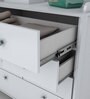 Alejandro Chest of Six Drawers in White Finish