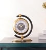 Aleksi 3 Mini Clock In Black And Gold