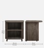 Alen Bedside Table in Newton Wood Finish