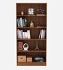 Alex Book Shelf In Natural Finish with 5 Tier