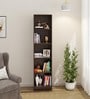Alex Wide Book Shelf In Wenge Finish with 5 Tier