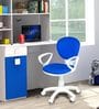 Candy Plastic Kids Study Chair in Blue Colour
