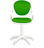 Candy Plastic Kids Study Chair in Green Colour