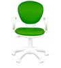 Candy Plastic Kids Study Chair in Green Colour