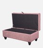 Alexa Bench in Pink Colour with Storage