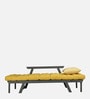 Alexa Double Futon in Ochre Colour with Mattress