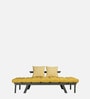 Alexa Double Futon in Ochre Colour with Mattress