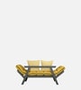 Alexa Double Futon in Ochre Colour with Mattress