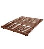 Double Futon in Blue & Brown Colour with Mattress