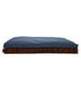 Double Futon in Blue & Brown Colour with Mattress
