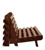 Double Futon in Blue & Brown Colour with Mattress