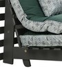 Double Futon in Green & Brown Colour with Mattress