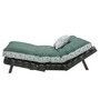 Double Futon in Green & Brown Colour with Mattress