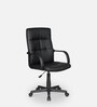 Alexa Leatherette Executive Chair in Black Colour