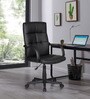 Alexa Leatherette Executive Chair in Black Colour