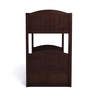 Alexander Bunk Bed with Pull Out Bed in Wenge Finish